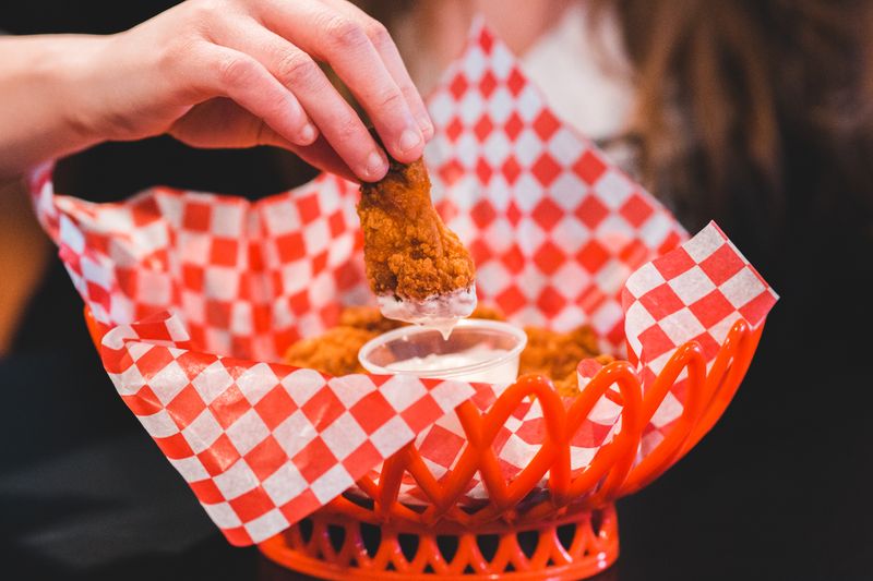 Classic Chicken Tenders Wings over