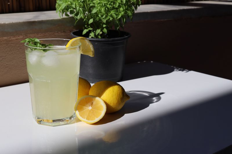 Iced Lemonade drink Wings over