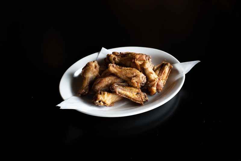 Blazin Hot Wings Wings over spicy